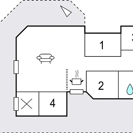 4 Bedroom Lovely In 펜션 *